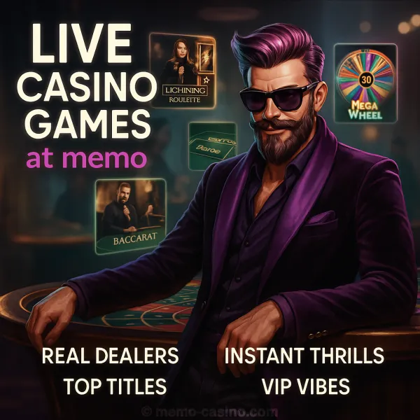 Live Casino Games at Memo