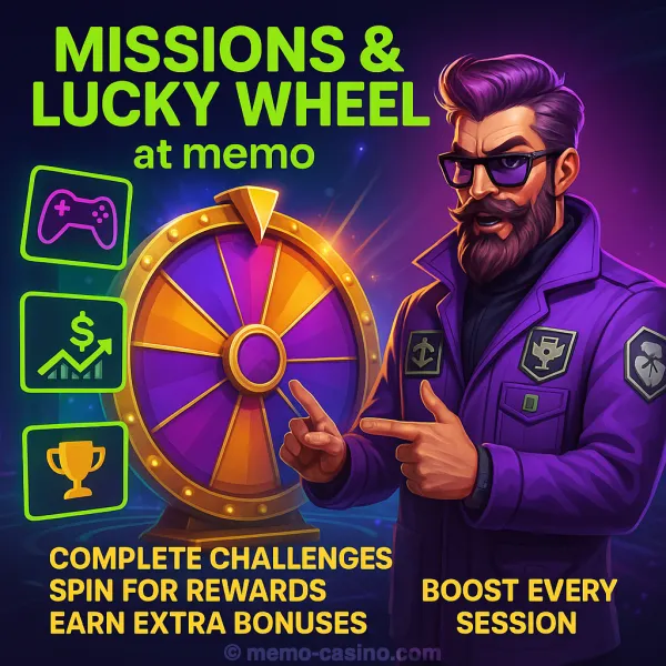 Missions and Lucky Wheel