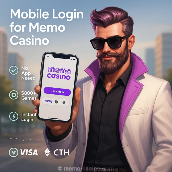 Mobile Login for Memo Casino in the UK