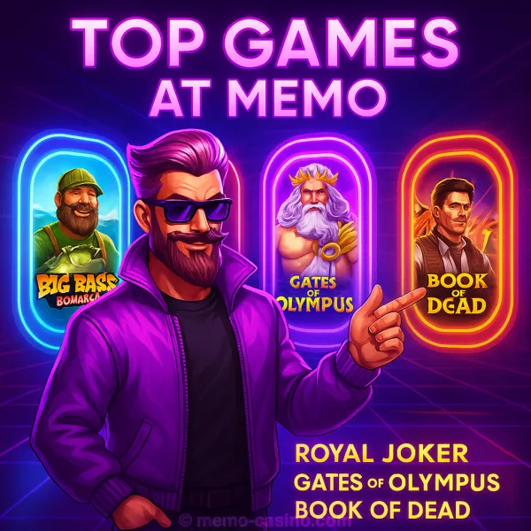 Top Games at Memo Casino UK